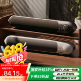 Colorfire七彩虹桌面蓝牙5.3电脑音箱USB适用台式机笔记本音响双喇叭低音炮电竞游戏网课送礼 CL500白色