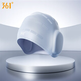 361°泳帽女款加大护耳长发游泳帽不勒头舒适防水硅胶成人泳帽