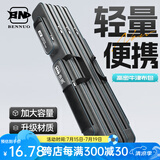 本诺渔具包防水鱼竿包轻便多功能收纳杆包大容量大肚包加厚钓包鱼具包 80cm双层直包防水加厚 防水加厚钢丝包边