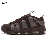 耐克NIKE男子休闲鞋气垫 AIR MORE UPTEMPO 运动鞋FZ3055-200棕 43