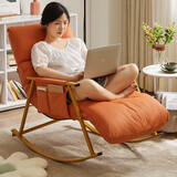家逸摇摇椅阳台懒人沙发卧室靠背椅午休单人躺椅客厅成人休闲椅子