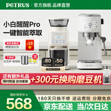柏翠（petrus）咖啡机意式家用小型小白醒醒Pro复古迷你办公室用全半自动浓缩 PE3366Pro 节日礼物 小白醒醒Pro（ 下单前咨询送惊喜赠品 ）