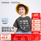 巴拉巴拉童装儿童t恤短袖上衣男童2025夏装吸湿速干卡通208225117110
