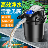 森森（SUNSUN）鱼池过滤器鱼缸过滤桶水池循环设备池塘过滤系统子公司格池 【自动清洗】CPA3立方升级款套餐