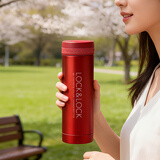 乐扣乐扣（LOCK&LOCK）迷你缤纷五彩保温杯水杯不锈钢保温杯男女便携车载 LHC560 红色- 300ml