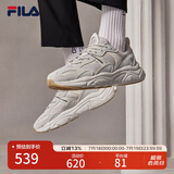 FILA斐乐男鞋男子跑鞋MARS II火星二代复古运动鞋减震男鞋 南极灰/雨雾灰-AN 42