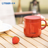 虎牌（TIGER）保温杯不锈钢双层真空办公咖啡杯MCI-A28C-R深红色280ml