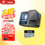 GoPro HERO13 Black 防抖运动相机 防水相机 vlog户外潜水骑行相机 随行套装【单机+128G内存卡】
