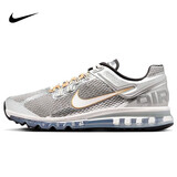 耐克NIKE男子休闲鞋 AIR MAX 2013 运动鞋HJ7901-095银/灰 41