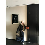 COCO LIMITED【精英衣橱】 轻绒欧包 三星安心95白鹅绒狐狸毛领羽绒服外套 神秘黑 S  娇姐size