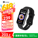 Keep智能运动手环 健身血氧监测手环 运动状态评估B4黑 男女表