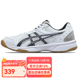 亚瑟士（asics）乒乓球鞋男女款中性排球鞋羽毛球鞋室内运动鞋训练鞋1053A034 1053A034-101 白色/黑色 39.5