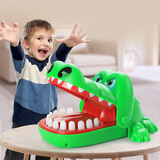TaTanice儿童咬手指鳄鱼玩具亲子互动按牙齿咬人整蛊游戏道具开学生日礼物