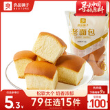 良品铺子 老面包155g 休闲零食面包点心早餐饱腹下午茶代餐
