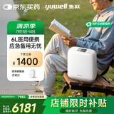 鱼跃(yuwell)医用便携制氧机户外吸氧旅游高原车载制氧机充电Spirit-6