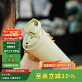 乐扣乐扣（LOCK&LOCK）保温杯遇见元气保温保冷咖啡杯弹跳盖男女颜值水杯白色550ML