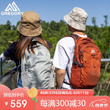 GREGORY格里高利NANO登山包徒步背包通勤轻便冲顶包双肩包-18L银绿色