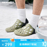 迈乐户外洞洞鞋HYDRO MOC毒液透气轻便溯溪洞洞鞋男沙滩凉鞋灰绿43
