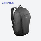 迪卡侬户外运动舒适耐磨背包 QUECHUA NH100 10升黑色-2779823
