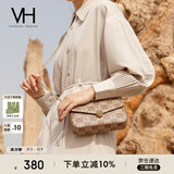 VANESSA HOGAN【送礼推荐】VH女包山茶花信封包高级感包包老花链条包单肩斜挎包