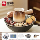 豪峰2025新款围炉煮茶电陶炉泡茶器整套茶具套装家用煮茶器父亲节礼物