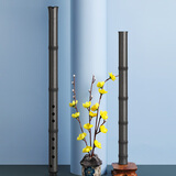 伶吟专业演奏树脂箫8孔洞箫高档不开裂G调初学入门九节萧 黑色款 8孔正手G调