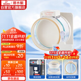 潜水艇（Submarine）FD180智能电动止逆阀烟道阀防味阀止回阀负压克星透明视窗