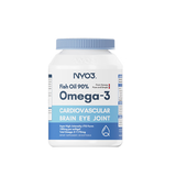NYO3 90%高纯度rTG型深海鱼油胶囊 Omega-3 DHA+EPA 30粒/瓶