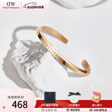 丹尼尔惠灵顿（DanielWellington）dw手镯男女 经典开口情侣手镯时尚饰品 生日礼物送女友 玫瑰金小号 DW00400003