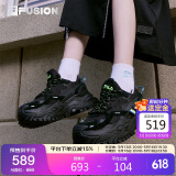 FILA FUSION斐乐潮牌女鞋女子运动鞋2025春夏硬糖鞋厚底老爹鞋女