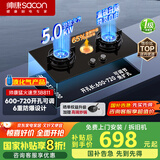 帅康（Sacon）燃气灶煤气灶双灶家用 5.0KW灶具750mm大面板可调节免扩孔国补以旧换新嵌入式台式JZY-3B811液化气