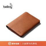 Bellroy澳洲Passport Cover 新款护照保护套通勤休闲机能卡包名片夹 焦糖棕