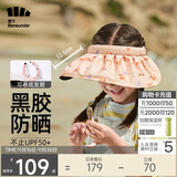 蕉下儿童防晒帽遮阳帽太阳帽子男女童空顶帽BM500贝壳帽狐狸乐园