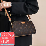 POLO包包女包手提包女单肩包女士斜挎包妈妈包复古七夕礼物送女友