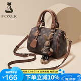 金狐狸（FOXER）女士包包女包大容量单肩斜挎包手提枕头包轻奢生日礼物送女生女友