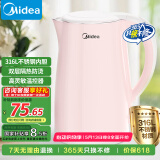 美的（Midea）电水壶电热水壶烧水壶家用 食品级316不锈钢 1500W快速加热 自动断电1.7升容量MK-HJ1705-PRO