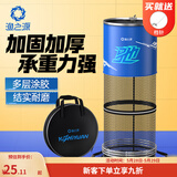 渔之源 鱼护网兜便携渔护渔具渔网防挂速干黑坑竞技渔具鱼网兜鱼护包 25cm 1.6m 竞技双环+鱼护包 送档针