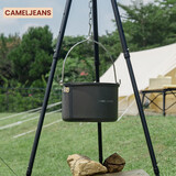CAMELJEANS户外露营野炊烧水壶大锅铝合金大容量小巧精致露营炊具旅游配件