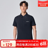 探路者（TOREAD）POLO速干T恤春夏户外男女情侣吸湿排汗短袖翻领t恤TAJJ81311