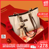 viney新款包包女包牛皮托特包大容量手提包生日礼物送女友老婆 【棕色折叠礼盒装】实用轻奢大包