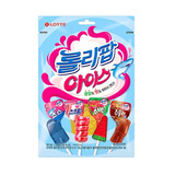 乐天 （LOTTE）韩国进口乐天冰激凌四味棒棒糖鲨鱼可乐糖果儿童休闲小零食 乐天四味棒棒糖132g*1袋（12支）