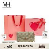 VANESSA HOGAN【送礼推荐】VH女包山茶花信封包高级感包包老花链条包单肩斜挎包