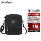 新秀丽（Samsonite）旅行包总裁包男士单肩包斜挎包休闲男包高端商务HO0*09010黑色