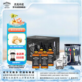 杰克丹尼（Jack Daniels）黑标整箱装 500ml*4瓶   美国田纳西州  调和型  威士忌