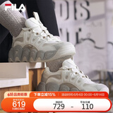 FILA 斐乐官方可颂面包鞋运动鞋女2025春夏休闲鞋老爹鞋