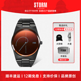 storm英伦风暴FIBON-X系列 斐波那契男士石英表\弧形指针趣味表盘手表 47444/SL/R