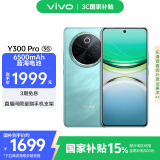 vivo Y300 Pro 12GB+256GB 金镶玉 国家补贴 6500mAh超薄蓝海电池 全等深微四曲屏 AI 拍照 手机