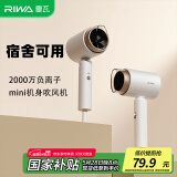 雷瓦（RIWA）电吹风负离子护发家用吹风机学生宿舍小功率800w风筒小型便携RC-7120
