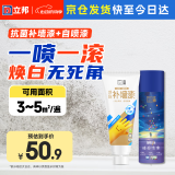 墙面修补膏补墙漆膏乳胶漆自喷漆285ml+抗菌补墙漆300g
