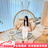 紫叶（ziye）双人吊椅吊篮欧式懒人摇篮椅室内吊床户外阳台摇椅成人秋千藤椅
